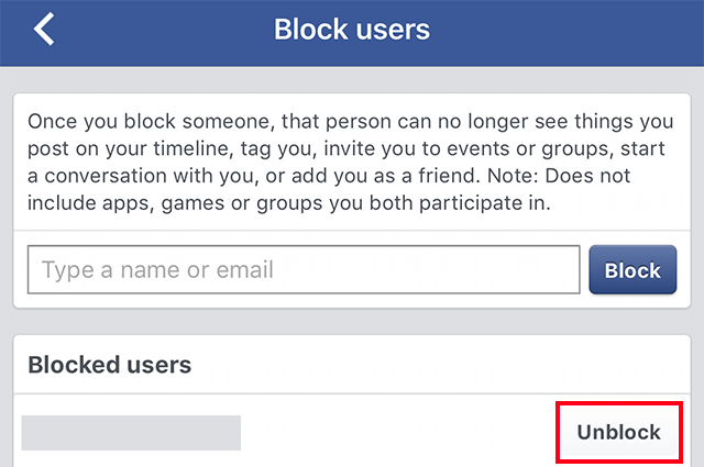 How to View Blocked List And Unblock Friends On Facebook