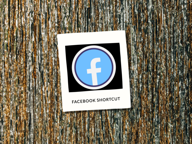 facebook shortcut