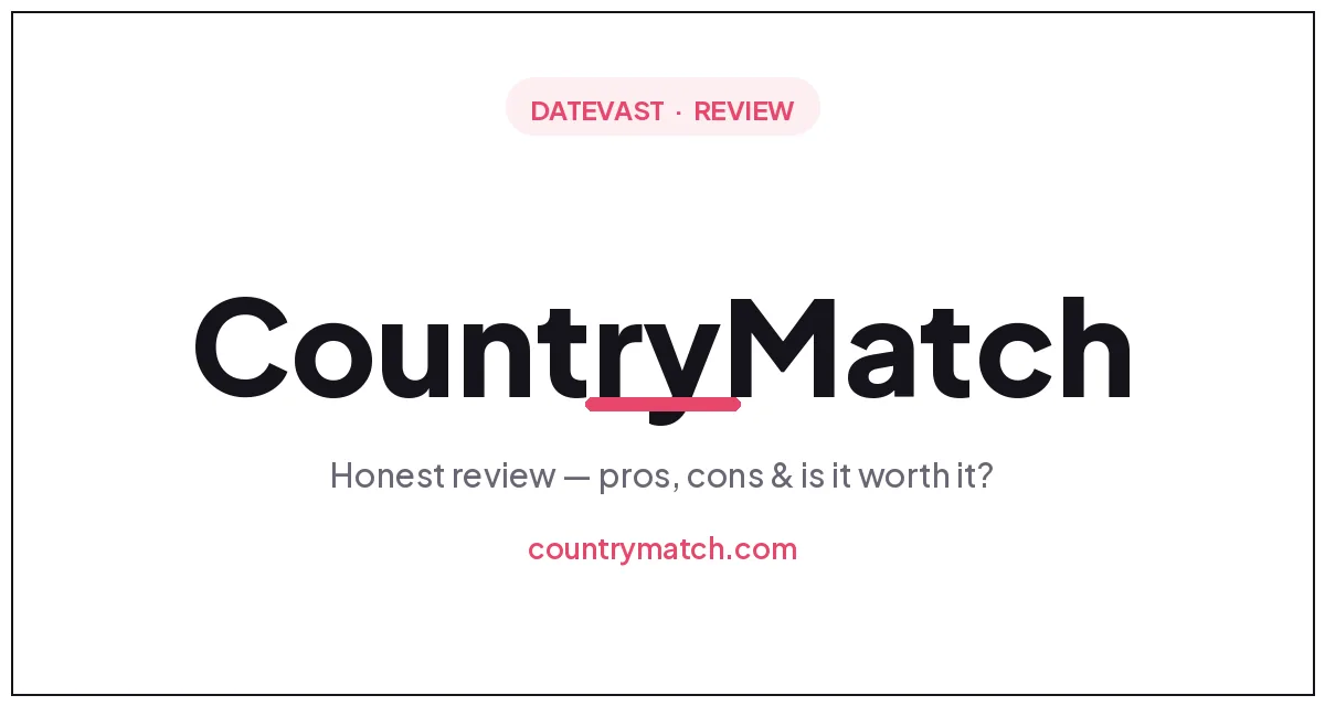 CountryMatch review by Datevast