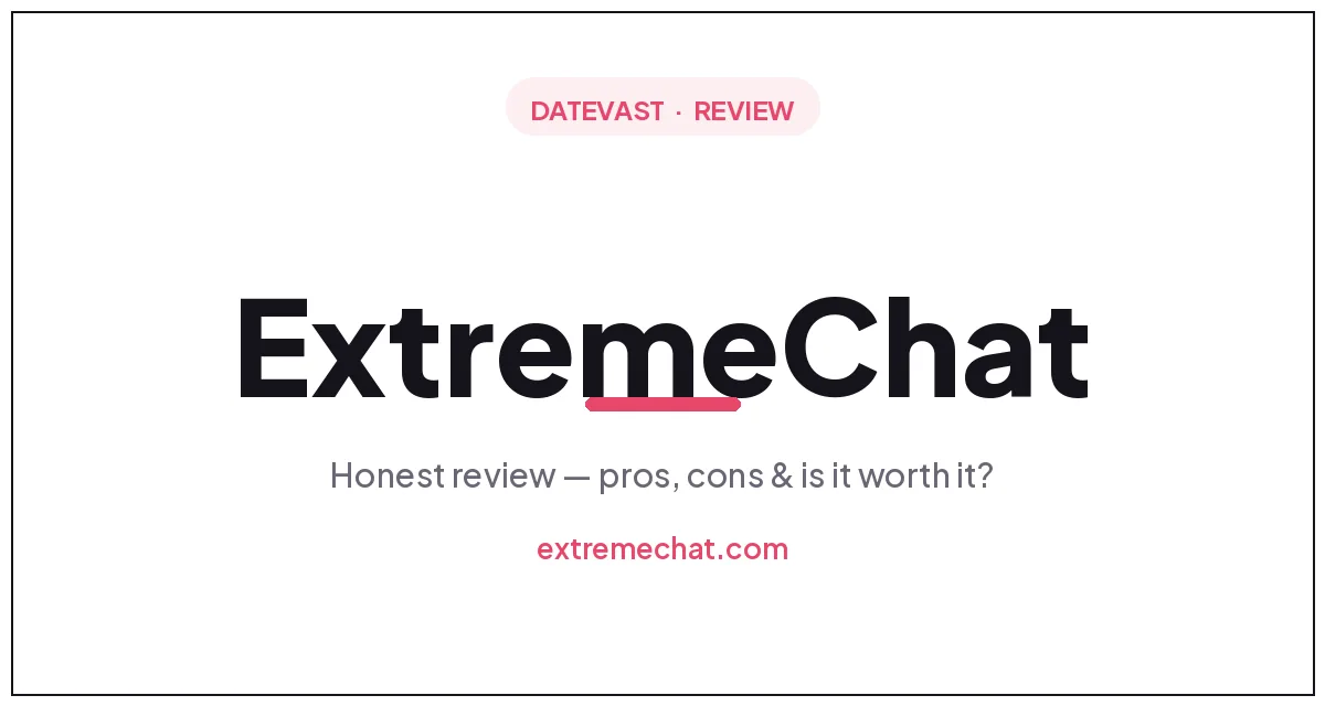 ExtremeChat review by Datevast