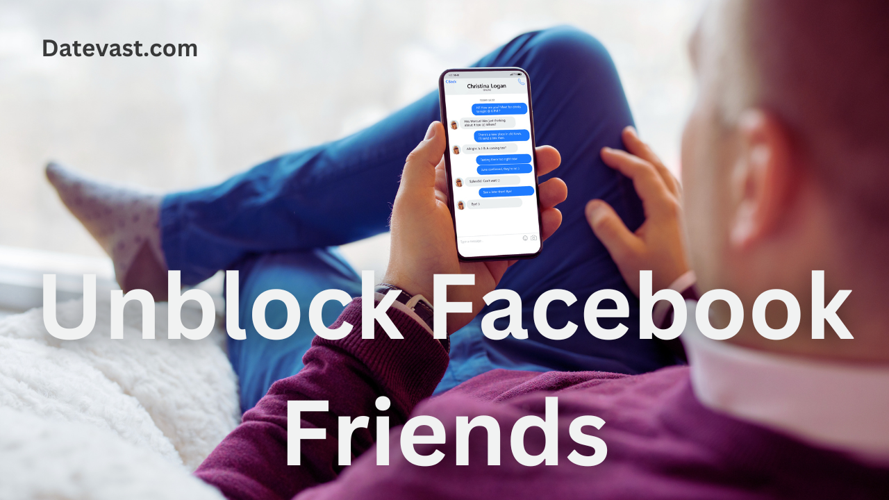 Unblock Facebook Friends