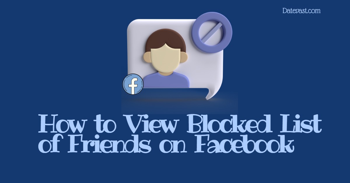 How to View Your Facebook Blocked List