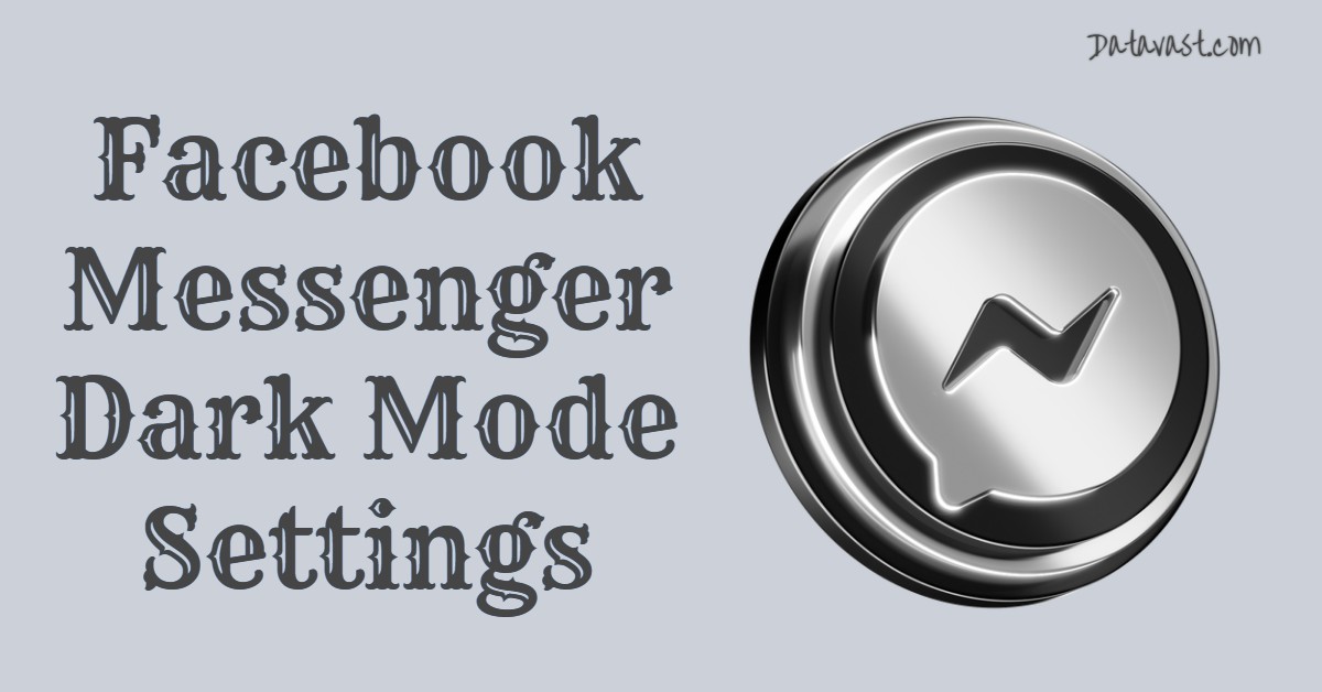 Facebook Dark Mode setting