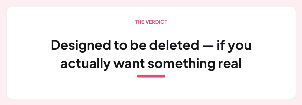 Hinge Review: Is It Legit & Worth It? verdict
