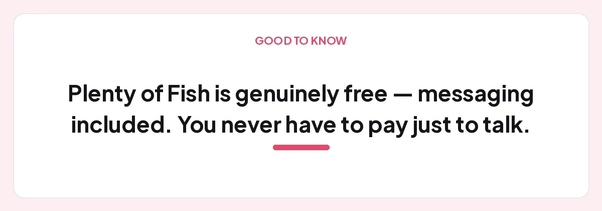 Plenty of Fish (POF) Review: Is It Worth It? key point