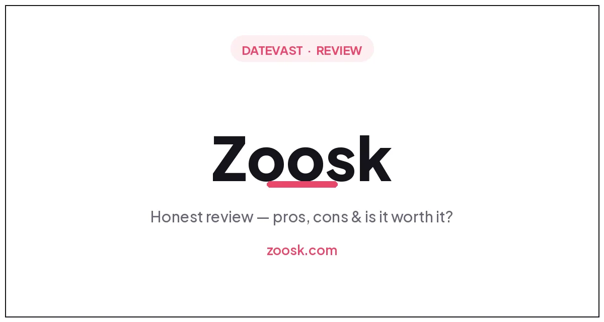 Zoosk Review: Is It Legit & Worth It?