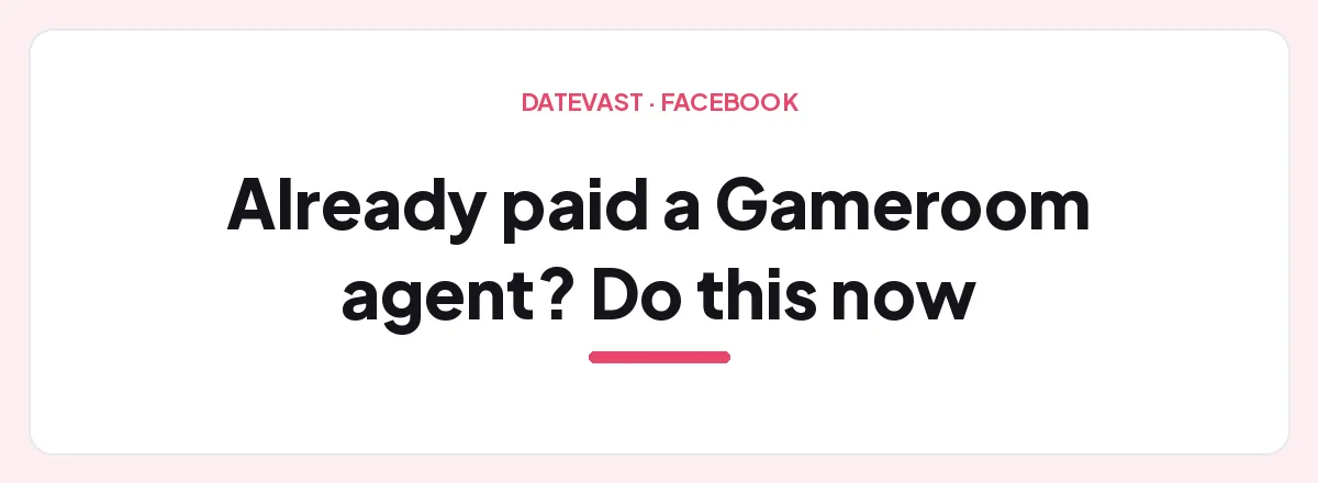 Gameroom 777: Is It Legit? What It Is and the Facebook Scam Risk